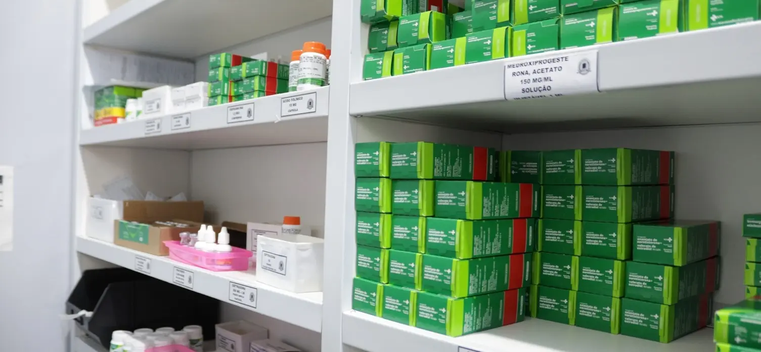 ESTOQUE - Prefeitura mantém abastecimento de medicamentos da rede municipal