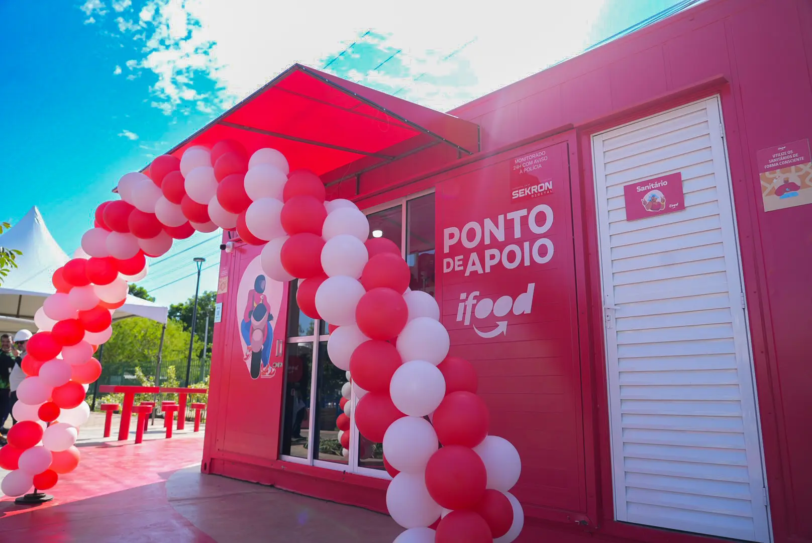 VALORIZAÇÃO - Porto Velho inaugura primeiro Ponto de Apoio para motoboys